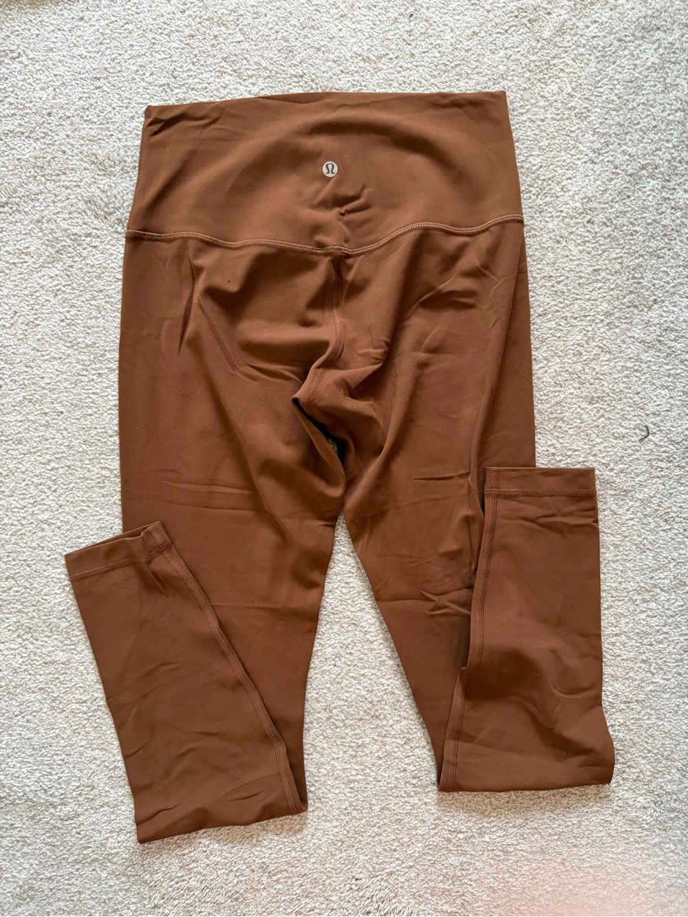 lululemon athletica High-Rise Chestnut Brown Leggings